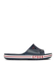 Crocs Klapki Bayaband Slide 205392-4CC Granatowy. Niebieskie klapki męskie Crocs, z tworzywa sztucznego. Za 149.99 zł.