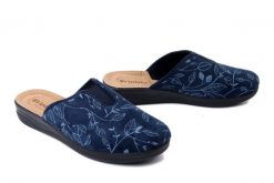 INBLU CF-49 004 granatowy, kapcie damskie. Niebieskie kapcie damskie Inblu, bez wzorów. Za 68.99 zł.
