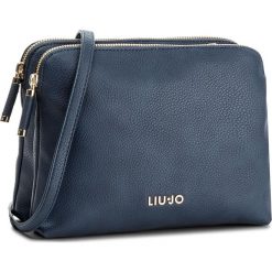 Torebka LIU JO - L Beauty Double Zip N18130 E0037 Blu Marino 94028. Listonoszki damskie marki Liu Jo. W wyprzedaży za 299.00 zł.