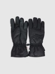 4F Rękawiczki narciarskie Thinsulate membrana 5000 damskie - czarne S. Czarne rękawiczki damskie 4f, na zimę, bez wzorów. Za 149.99 zł.