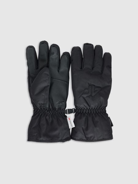 4F Rękawiczki narciarskie Thinsulate membrana 5000 damskie - czarne S. Czarne rękawiczki damskie 4f, na zimę, bez wzorów. Za 149.99 zł.