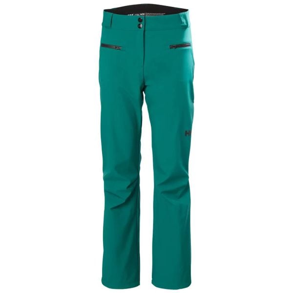 Spodnie narciarskie dla kobiet Helly Hansen Bellissimo 2. Zielone spodnie materiałowe damskie Helly Hansen, s, bez wzorów, z elastanu, narciarskie. Za 643.50 zł.