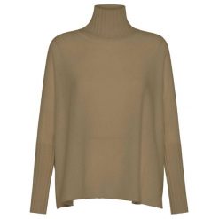 Sweter Deha Wooly Blend High Neck Sweater Damskie. Brązowe swetry damskie Deha, s, bez wzorów, z kaszmiru, bez kołnierzyka, bez ramiączek, długie, bez kaptura. Za 486.99 zł.