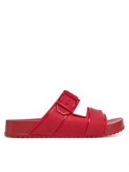Melissa Klapki Melissa Cozy Connection Slide Ad M 35832 Czerwony. Czerwone klapki damskie Melissa, bez wzorów, z tworzywa sztucznego, bez obcasa. W wyprzedaży za 199.99 zł.