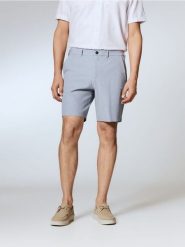 Szorty regular fit - jasnoniebieski. Niebieskie szorty męskie Reserved, bez wzorów, z bawełny. Za 129.99 zł.