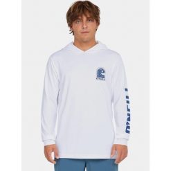 Bluza męska z kapturem O'Neill Upf. Białe bluzy męskie O'Neill, na lato, m, bez wzorów, z kapturem. Za 299.00 zł.