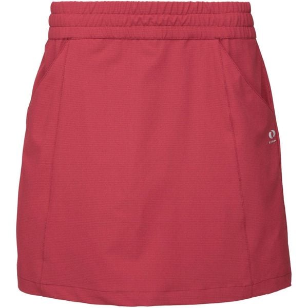 Elegancka Sportowa Sukienka Red Loep Uznora dla Kobiet. Czerwone sukienki damskie Alpine Pro, bez wzorów, eleganckie, bez kołnierzyka, bez ramiączek, sportowe. Za 200.99 zł.