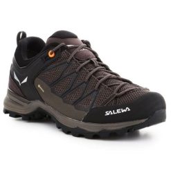 Buty trekkingowe Salewa Mtn Trainer Lite Gtx 61361-7512 brązowe. Brązowe trekkingi męskie na zimę, wspinaczkowe, gore-tex. Za 962.69 zł.