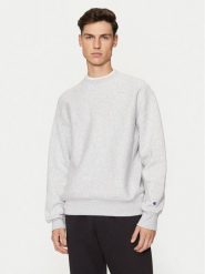 Champion Bluza 220707 Szary Relaxed Fit. Szare bluzy męskie Champion, m, bez wzorów, z bawełny, bez kaptura. Za 289.99 zł.