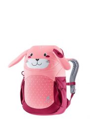 Plecak dla dziecka Deuter Kikki - blossom/raspberry. Czerwone torby i plecaki dziecięce Deuter, z materiału. Za 225.49 zł.