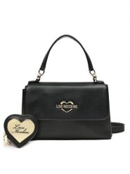 Torebka LOVE MOSCHINO. Czerwone torebki do ręki damskie Love Moschino, bez wzorów, wizytowe, bez dodatków. Za 428.99 zł.