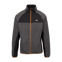 Bluza Polarowa Męska Cranwell. Niebieskie bluzy męskie Trespass, m, bez wzorów, z polaru, bez kaptura, trekkingowe. Za 177.99 zł.