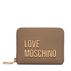Portfel LOVE MOSCHINO. Brązowe portfele damskie Love Moschino, bez wzorów. Za 399.99 zł.