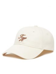 Tommy Hilfiger Czapka z daszkiem Th Embroidered AW0AW17489 Beżowy. Brązowe czapki i kapelusze damskie Tommy Hilfiger, bez wzorów, z bawełny. Za 149.99 zł.