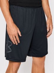 Under Armour Szorty sportowe Ua Tech Graphic Czarny Loose Fit. Czarne krótkie spodenki sportowe męskie Under Armour, m, bez wzorów, z syntetyku. Za 129.99 zł.