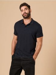 Koszulka polo - szary. Szare koszulki polo męskie Sinsay, l, bez wzorów, bez ramiączek. Za 39.99 zł.
