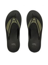 Quiksilver Japonki EO-BRANTON III CQ10124MG Zielony. Zielone klapki męskie Quiksilver, z syntetyku. Za 129.99 zł.