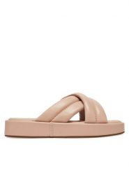 Clarks Klapki Alda Glide 26181185 Różowy. Czerwone klapki damskie Clarks, bez wzorów, ze skóry, bez obcasa. W wyprzedaży za 339.99 zł.