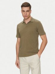 Marc O'Polo Polo M23 2091 53026 Zielony Regular Fit. Zielone koszulki polo męskie Marc O'Polo, m, bez wzorów, z bawełny, bez ramiączek. Za 209.99 zł.