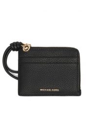 MICHAEL Michael Kors Bilonówka Jet Set 32S6GJ6W1L Czarny. Czarne portfele damskie MICHAEL Michael Kors, bez wzorów, ze skóry. Za 339.99 zł.