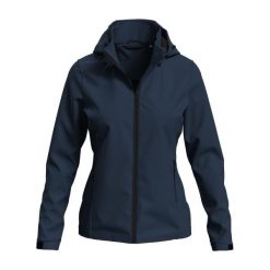 Kurtka Damska Lux Soft Shell. Niebieskie kurtki sportowe damskie Stedman, xl, bez wzorów, bez kaptura, trekkingowe. Za 272.99 zł.