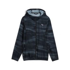 Damska bluza dresowa Puma Velocity AOP. Czarne bluzy damskie Puma, s, bez wzorów, z dresówki, bez kaptura, do biegania. Za 270.50 zł.