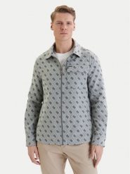 Guess Kurtka przejściowa M6GL05 W1661 Szary Classic Fit. Szare kurtki męskie Guess, m, z aplikacjami, z syntetyku, bez kaptura. Za 694.99 zł.