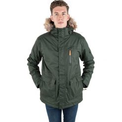 Parka "Mount Bear" w kolorze khaki. Brązowe parki męskie Trespass Men, m, bez wzorów, ze skóry, bez kaptura. W wyprzedaży za 307.95 zł.