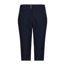 Damskie spodnie 3/4 CMP Unlimitech. Niebieskie spodnie sportowe damskie CMP, xs, bez wzorów, trekkingowe. Za 340.00 zł.