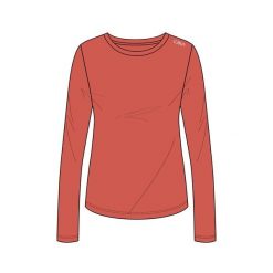 Koszulka damska turystyczna CMP 34N0886. Białe t-shirty damskie CMP, l, bez wzorów, sportowe, bez kołnierzyka. Za 241.50 zł.