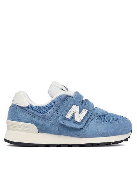 New Balance Sneakersy P57466A Niebieski. Niebieskie buty sportowe dziewczęce New Balance, bez wzorów, bez zapięcia. Za 299.99 zł.