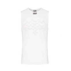 Koszulka bez rękawów męska X-BIONIC ENERGIZER 4.0 LT White. Białe buty sportowe męskie X Bionic, m, bez wzorów, bez kołnierzyka, bez ramiączek, rowerowe. W wyprzedaży za 125.00 zł.