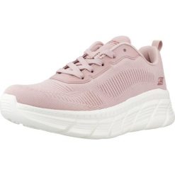 Buty SKECHERS 117385S Rose. Czerwone obuwie sportowe damskie Skechers, bez wzorów. Za 325.99 zł.
