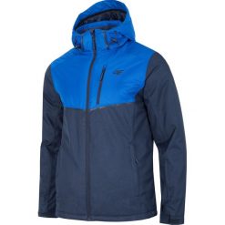Kurtka narciarska męska KUMN003 - ciemny granat melanż. Kurtki męskie marki 4f. Za 349.99 zł.
