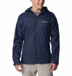Columbia Kurtka Inner Limits Iii 2071215464. Niebieskie kurtki męskie Columbia, na wiosnę, xl, bez wzorów, z materiału, z kapturem. Za 491.25 zł.