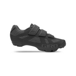 Buty rowerowe MTB damskie Giro Ranger. Czarne obuwie sportowe damskie GIRO, bez wzorów, rowerowe. Za 379.99 zł.
