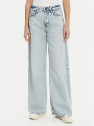 Guess Jeansy W5RA82 D5BO0 Niebieski Regular Fit. Niebieskie jeansy damskie Guess. Za 309.99 zł.
