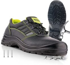 VM Footwear Półbuty ochronne Göteborg 3285-S3, rozm. 44, czarne (BH-328544). Brązowe półbuty na co dzień męskie VM Footwear, bez zapięcia. Za 126.39 zł.