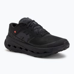 Buty do biegania damskie On Cloudultra 3. Czarne obuwie sportowe damskie On, bez wzorów, z materiału, do biegania. Za 769.99 zł.