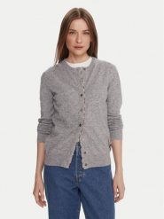 Barbour Kardigan LKN1076GY71 Szary Regular Fit. Szare kardigany damskie Barbour, bez wzorów, z bawełny. Za 639.99 zł.