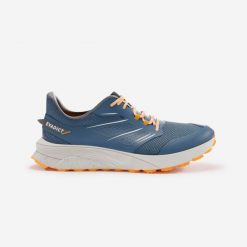 Buty do biegania w terenie męskie Evadict Easytrail. Brązowe buty sportowe męskie EVADICT, z kauczuku, bez zapięcia, do biegania. Za 199.99 zł.
