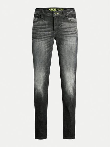 Jack & Jones Junior Jeansy Glenn 12261495 Szary Slim Fit. Szare jeansy dla chłopców Jack & Jones Junior, z bawełny. Za 139.99 zł.