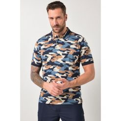 Męska Koszulka polo FLEXNAMIC® outdoor rękaw 1/2 moro do rozm. 7 XL. Niebieskie koszulki polo męskie JAY-PI, m, bez wzorów, z bawełny, bez ramiączek. Za 199.99 zł.