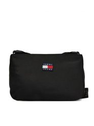 Tommy Jeans Torebka Tjw Daily Shoulder Bag AW0AW17544 Czarny. Czarne torebki do ręki damskie Tommy Jeans, bez wzorów, z jeansu, bez dodatków. Za 189.99 zł.