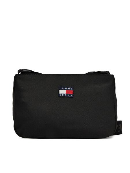 Tommy Jeans Torebka Tjw Daily Shoulder Bag AW0AW17544 Czarny. Czarne torebki do ręki damskie Tommy Jeans, bez wzorów, z jeansu, bez dodatków. Za 189.99 zł.