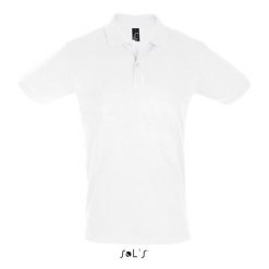 Polo Sol's Perfect. Białe koszulki polo męskie SOL'S, m, bez wzorów, eleganckie, bez ramiączek. Za 79.50 zł.