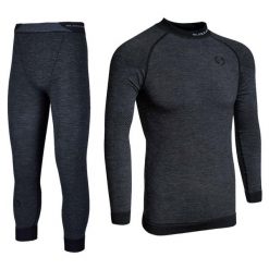 Męska bielizna termoaktywna Blizzard Mens Long Merino. Szara bielizna termoaktywna męska BLIZZARD, l, z wełny. W wyprzedaży za 429.99 zł.