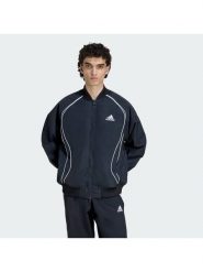 Adidas Kurtka bomber adicolor Teamgeist KC8358 Czarny Loose Fit. Czarne kurtki męskie Adidas, m, bez wzorów, z syntetyku, bez kaptura. Za 649.99 zł.