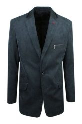 Sportowa Marynarka, Taliowana - Casino - Sztruks - Grafit. Szare marynarki męskie Casino, bez wzorów, z materiału, sportowe. Za 439.00 zł.