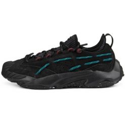 Adidasy Puma Plexus, Mężczyźni. Czarne buty sportowe męskie Puma, z zamszu, bez zapięcia, na fitness i siłownię. W wyprzedaży za 390.00 zł.